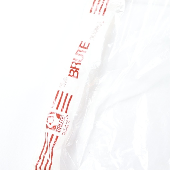 90s New Brute Mens Small Soccer Track Jacket Red - Picture 3 of 5